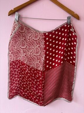 100% Silk Square Paisley Bandana